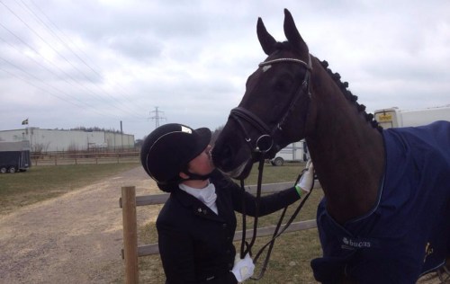 Barescos debut på tävingsbanan