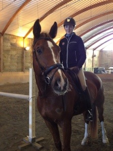 Sadelprovning på Mustang