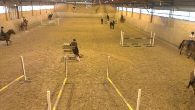 Hoppning i Röda Ridhuset