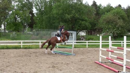 DC hoppar vattenmatta