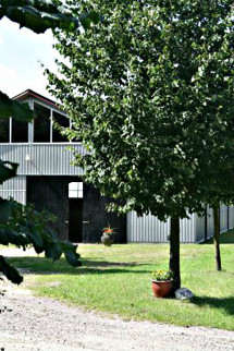 Ridhuset på Västergård (bild från OJ Sporthorses)