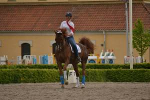 Vi var inte alltid fullt seriösa.. Men Xanté trivs i keps :)