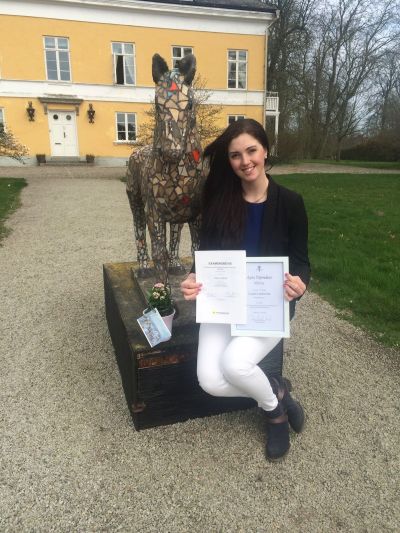 Examensbevis och Agrias Stipendium