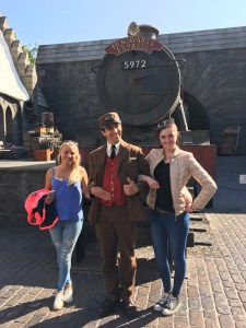 Universal Studios with Kajsa, Emma and Drew